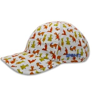 🏃🏼‍♀️ SPRINTS Downwards Goat White Running Cap